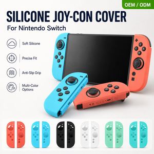 LA Switch2 Generation JoyCon for for Wireless Controller Protective Cover Multicolor Optional Frosted Texture Silicone Soft - Product Image 1