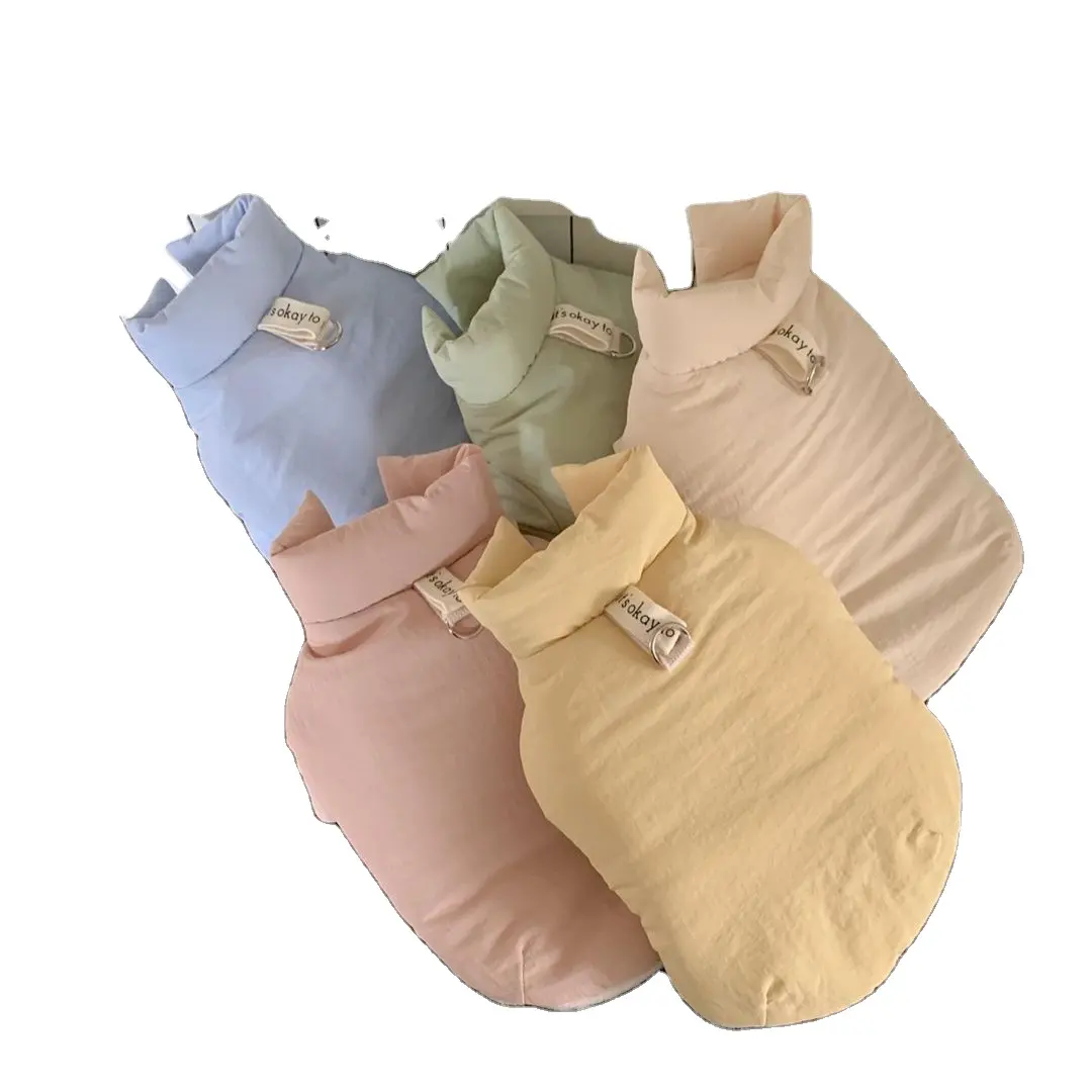 Bán Buôn Pet Puppy Vest Mèo Thời Trang Sang Trọng Áo Khoác Con Chó Nhỏ Mùa Đông Đẹp Ấm Độn Coatxxx Quần Áo Chó