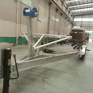 <span class=keywords><strong>Remolque</strong></span> de barco catamarán personalizable de 40 pies Australia 4*2 <span class=keywords><strong>remolque</strong></span> de embarcación hidráulica - Product Image 3