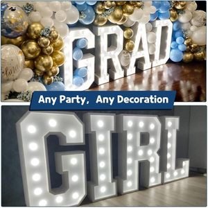 Grandes lettres lumineuses imprimées de 3 pieds de haut pour décorations de mariage, fiançailles, demande en mariage, fête - Grand panneau 'Marry Me' en carton blanc - Product Image 6