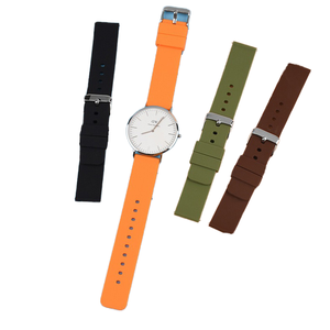 Correa de Reloj de Silicona de 18mm 20mm 22mm, Liberación Rápida, Suave y Transpirable, Correa de Repuesto para <span class=keywords><strong>Huawei</strong></span> GT5 Galaxy Watch 7, Venta al Por Mayor - Product Image 1