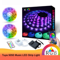 LEDEAST AV-FA50 Tuya Wifi Control Smart Music Changing RGB Ambilight DC12V Cob Intérieur Flexible LED Strip Light