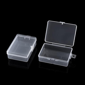 กล่องเก็บของพลาสติกใสทรงสี่เหลี่ยมพร้อมฝาปิด ขนาดกลาง สำหรับจัดเก็บชิ้นส่วน ผลิตที่เจ้อเจียง - Product Image 3