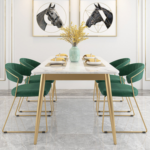 Barato al por mayor de <span class=keywords><strong>muebles</strong></span> modernos de mesa de madera de silla restaurante creativo Grupo 6/8/10 asiento mesa de comedor mdf - Product Image 1
