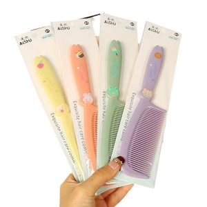 Peine para el Cabello con Diseño de Dibujos Animados AISHU, 15 cm, Colores Variados, Cuidado Capilar Exquisito para Uso Doméstico - Product Image 5