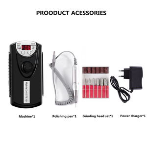 Juego <span class=keywords><strong>de</strong></span> taladro eléctrico inalámbrico para uñas SET-101 con lámpara UV, accesorio barato para moler Uñas acrílicas, corte <span class=keywords><strong>de</strong></span> esmalte <span class=keywords><strong>de</strong></span> Gel - Product Image 6