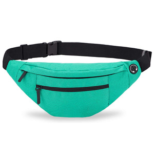 Sac banane bandoulière grande capacité avec 4 poches zippées, idéal pour le sport, les festivals, l'entraînement, les voyages, la course à pied et les activités décontractées, pour une utilisation mains libres - Product Image 6