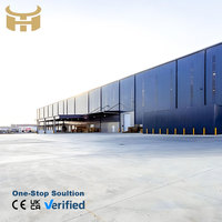 Planos de Construcción de Almacenes Prefabricados de Estructura de Acero Ligero, Tamaño Personalizado, Almacenes de Acero para Construcción