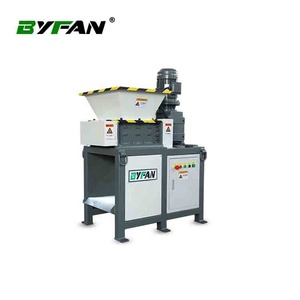 BYFAN Automatic rubber tire film plastic bottle recycling shredder crusher machine