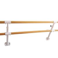 Offre Spéciale Barre de Ballet de Danse Murale Double Barre de Ballet Portable Monté Simple pour la Formation de Club de Danse de Ballet