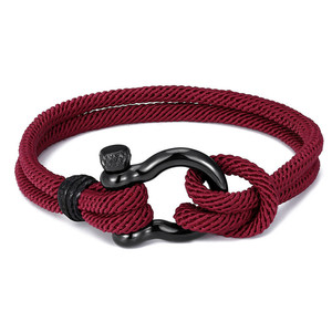 Braccialetto in Nylon lavorato a mano in <span class=keywords><strong>acciaio</strong></span> inossidabile - Product Image 2