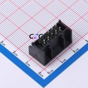 444321002 Wire-to-Board Pin Header Through hole Component (THT),P=3mm Connector 2x5P 3mm Through Hole Micro-Fit (MX 3.0) - Product Image 2