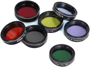 <span class=keywords><strong>Kit</strong></span> de Accesorios para Filtro de Ocular de <span class=keywords><strong>Telescopio</strong></span> Solomark de 1.25 Pulgadas (Plateado), Juego de 5 <span class=keywords><strong>Oculares</strong></span> Plössl, Juego de 7 Filtros, Lente Barlow 2X - Product Image 5