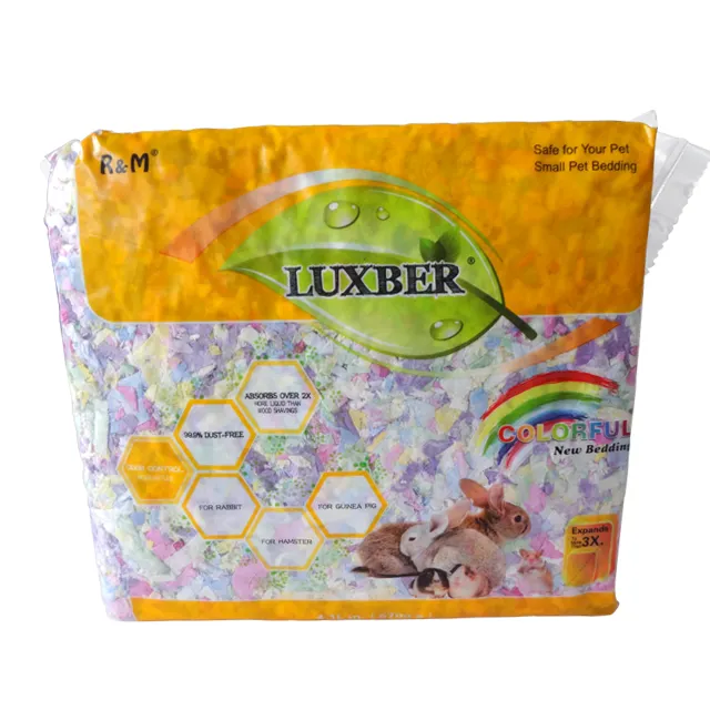 Dust Free Odor Control Pet Paper Bedding for Hamster Small Animal