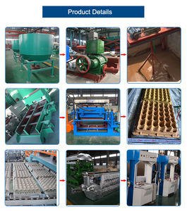 Máquina Automática <span class=keywords><strong>de</strong></span> Moldeo <span class=keywords><strong>de</strong></span> Pulpa, Reciclaje <span class=keywords><strong>de</strong></span> Papel Usado, Máquina Formadora <span class=keywords><strong>de</strong></span> Bandejas <span class=keywords><strong>de</strong></span> Frutas y Cartones <span class=keywords><strong>de</strong></span> Huevos, Equipo para Pequeñas Empresas en Casa - Product Image 2