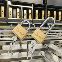 Serrures en laiton massif en gros en 20 25 32 38 50 60 70mm tailles fabriqué en Chine prix d'usine clé normale cadenas de type moyen