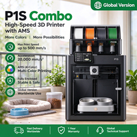 Nouvelle plaque de construction automatique Bambo Lab P1P P1S, plateau PEI double face en acier à ressort, support PLA pour imprimante 3D P1