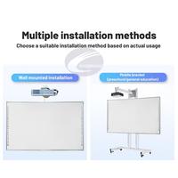 Tableau blanc interactif tactile IR 86 pouces pour salle de classe