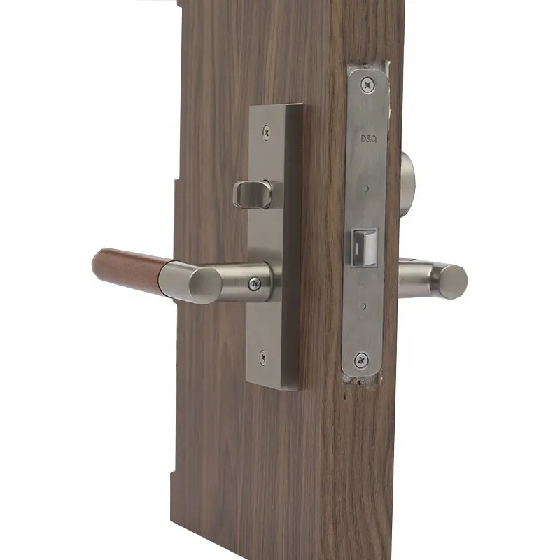 بسيطة الإبداعية غرفة نوم الباب قفل قفل باب خشبي