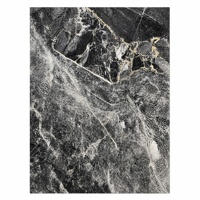 Nouvelle dalle de pierre frittée polie Crimée, finition gris veiné or, pour comptoir, mur, sol, projet d'intérieur de luxe