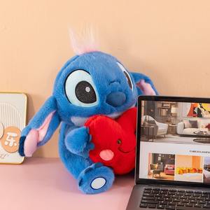 Peluches Stitch Cœur Rouge en Gros – Cadeaux d'Anniversaire et de Saint-Valentin – Meilleures Peluches Personnages de Dessins Animés Stitch pour Enfants Filles - Product Image 5