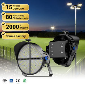 Reflector LED Moderno de Ahorro de Energía, Impermeable IP66, para Estadios, Parques, Jardines, Plazas, Exteriores, 400W 600W 1000W, Negro, de Alta Potencia - Product Image 1