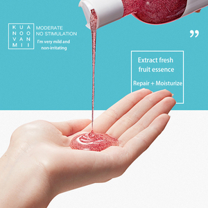 Fragancia <span class=keywords><strong>de</strong></span> fruta orgánica Natural, lavable al cuerpo, exfoliante, para blanqueamiento corporal, 400ML, gran oferta, OEM - Product Image 5