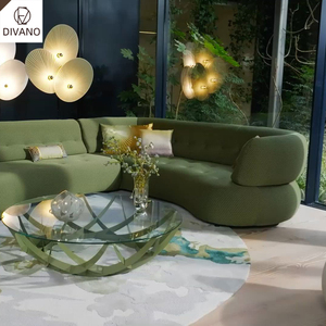 Luxury Furniture Supplier Foshan Sectional Curved Set High Quality Modular <b>Sofas</b> <b>for</b> Home Luxury ROBO-SF-502-SENSE Home Use - Product Image 3