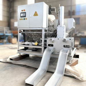 Compacteur de copeaux d'aluminium au prix direct d'usine |   Machine à billes de métal de récupération à double station à capacité personnalisable - Product Image 1