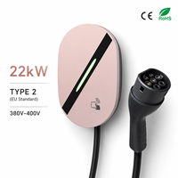 Chargeur mural pour voiture électrique Type 1 Type 2 GBT, câble de 5 m, batterie externe, application WIFI, chargeur AC pour accessoires de véhicules à énergie nouvelle