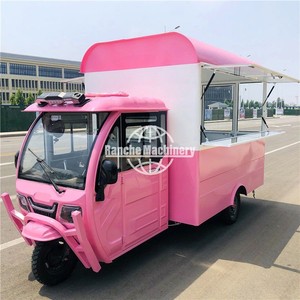 Camión de Comida Eléctrico Personalizado de 3 Ruedas, Carrito de Cocina Móvil para Negocios de Hamburguesas y Pollo Frito - Product Image 6