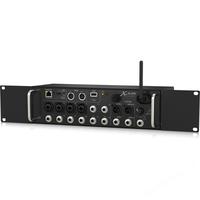 Behringer XR12 avec ventilateur mélangeur audio numérique 18 canaux contrôleur de son module WiFi intégré/enregistreur stéréo USB