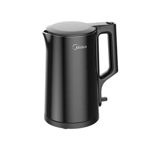 Bouilloire électrique sans fil Midea 1,6-2,0 L en acier inoxydable avec arrêt automatique et protection contre l'ébullition à sec - Product Image 1