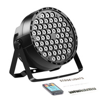 Projecteur LED PAR à faisceau RGB 1,5W*54pcs avec contrôle DMX512 pour événements de fête, discothèque et scène