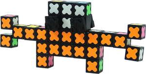 Plastik-Regenbogen für Kinder - Umweltfreundliches Stressabbau-Spielzeug Magnetischer Würfel Fidget Spinner - Product Image 5