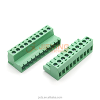 Connecteur Phoenix sans soudure KFMG2EDGRK-5.08mm, bornier enfichable 2EDGRK-5.08mm-10pin, ensemble complet mâle-femelle