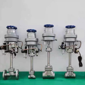 Robinet d'arrêt d'urgence pneumatique 40 bars à soudure par embase en acier inoxydable 316 pour oxygène liquéfié cryogénique - Product Image 5