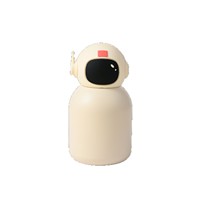 Mug isotherme portable en acier inoxydable en forme d'animal de dessin animé pour enfants, personnalisable, mignon, avec bec verseur, 6-12 heures