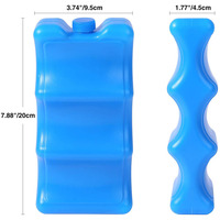 Glace dure en forme de blocs de glace réutilisables, pour le Camping, 1 pièce, refroidisseur Cola, produits uniques