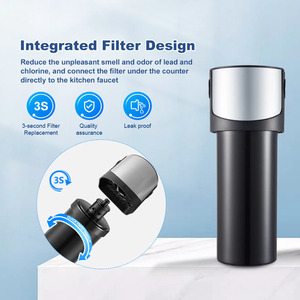 Hệ thống lọc nước than hoạt tính kết nối trực tiếp dưới bồn rửa, thích hợp cho nước uống gia đình - Product Image 3