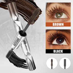 Hot Selling Double Head Waterproof <strong>Mascara</strong> 2 in 1 <strong>Black</strong> <strong>Brown</strong> Color <strong>Mascara</strong> Silky Fiber 3D High Definition Curling <strong>Mascara</strong> - Product Image 5