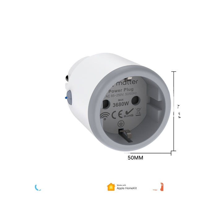 Matter Smart Home Socket Plug Tuya Matter