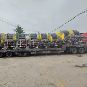 Grand irrigateur de bobine de tuyau de tambour avec le bras de boom pour l'arrosage uniforme à travers des cultures de rangée - Product Image 3