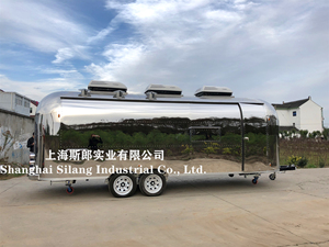 Camión <span class=keywords><strong>de</strong></span> Comida Móvil <span class=keywords><strong>de</strong></span> Acero Inoxidable para Acampar al Aire Libre, Cocina Móvil para Uso en Parques - Product Image 6