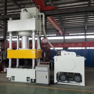เครื่องปั๊มโลหะแบบสี่คอลัมน์ 400KN 25Mpa ระยะชัก 450-900 มม. เครื่องอัดไฮดรอลิกสำหรับการผลิตชิ้นส่วนยานยนต์ - Product Image 1