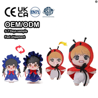Fabrication OEM de peluches : Poupée Kpop personnalisée de 10 cm, jouet en peluche doux en forme de personnage animal, pendentif chat en peluche