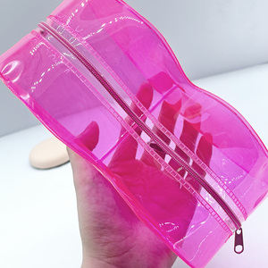 Bolsas de Cosméticos de PVC Transparentes e Impermeables de Tamaño de Viaje para Mujer con Logotipo Personalizado Estilo <span class=keywords><strong>Mac</strong></span> - Product Image 6