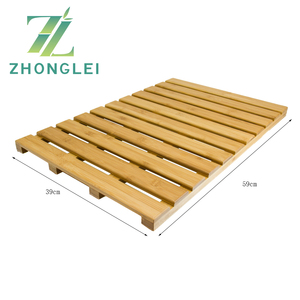 Manufacturer Bamboo <strong>Bath</strong> <strong>Mat</strong> Non Slip Bathroom Board <strong>Runner</strong> Natural Wood Slatted Shower <strong>Mat</strong> - Product Image 6