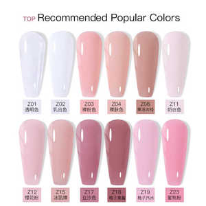 Fournitures professionnelles pour ongles : Gel UV <span class=keywords><strong>Polygel</strong></span> sans HEMA, 108 couleurs, pour extension d'ongles, couleurs vives - Product Image 3