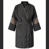 Robe de client haut de gamme pour salon de coiffure, cape de coiffure, robe de barbier pour coiffure, vêtements de salon, marque privée